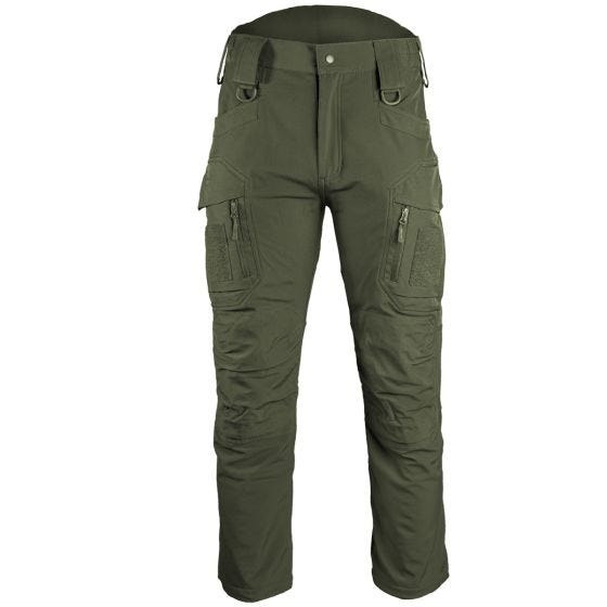Mil-Tec pantaloni da assalto SoftShell in Ranger Green