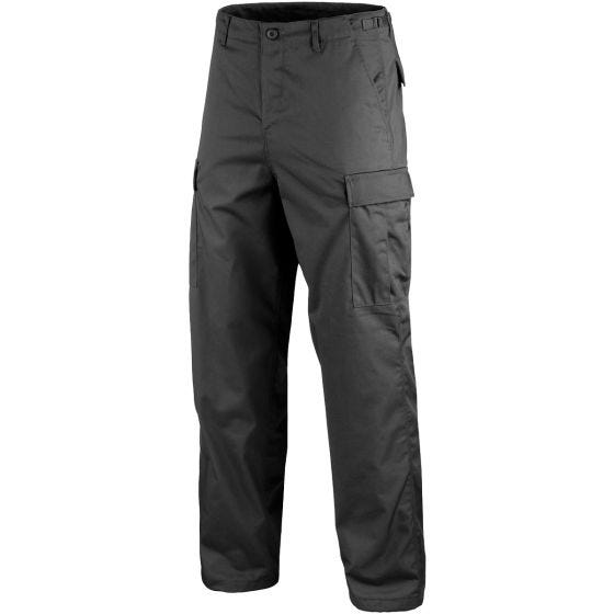 Mil-Tec pantaloni da combattimento Ranger BDU in nero