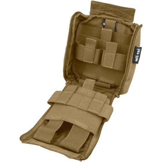 Mil-Tec astuccio Individual per kit primo soccorso tagliato a laser in Coyote