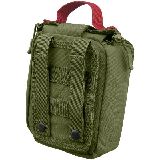 Mil-Tec astuccio Individual per kit primo soccorso tagliato a laser in verde oliva