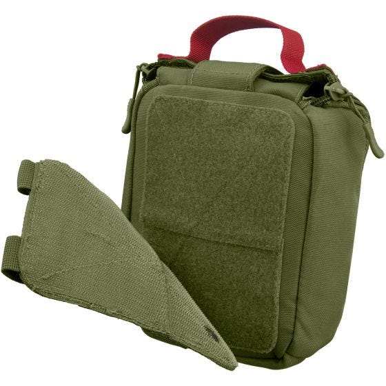 Mil-Tec astuccio Individual per kit primo soccorso tagliato a laser in verde oliva
