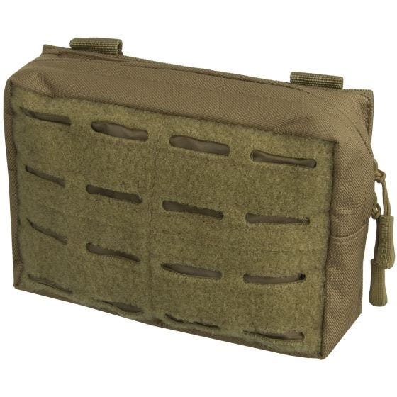 Mil-Tec astuccio da cintura tagliato a laser small in Dark Coyote