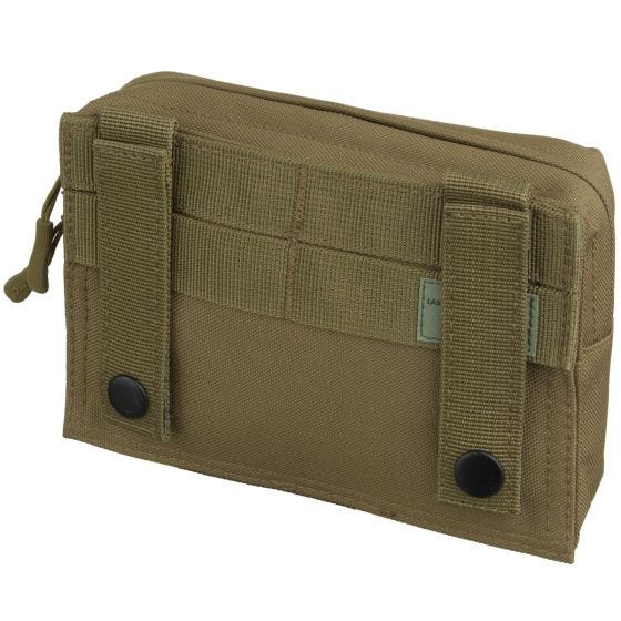 Mil-Tec astuccio da cintura tagliato a laser small in Dark Coyote