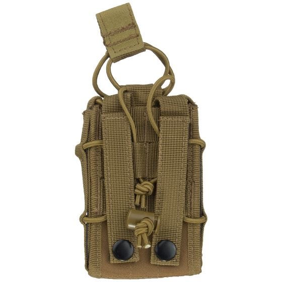 Mil-Tec astuccio per caricatore singolo aperto in Dark Coyote
