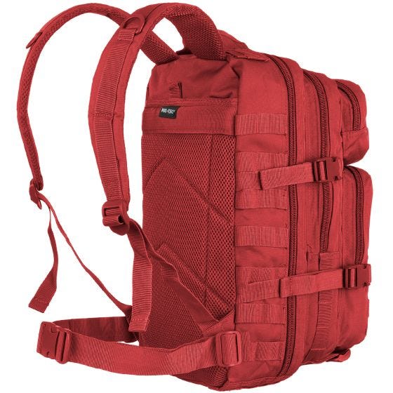 Mil-Tec zaino da assalto small US MOLLE in rosso
