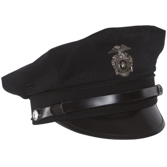 Mil-Tec cappello con visiera polizia US in blu scuro