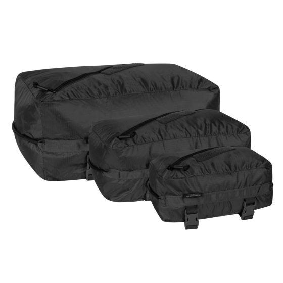 Helikon set organiser per bagaglio ripstop Packcell in nero