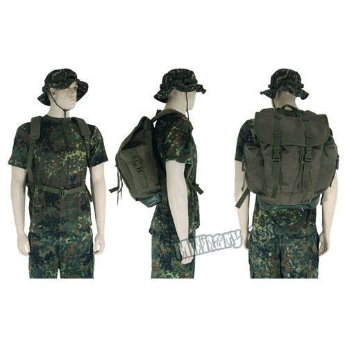 Mil-Tec zaino da montagna esercito tedesco in verde oliva