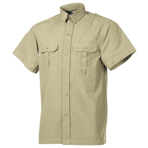 Fox Outdoor camicia outdoor a maniche corte in cachi