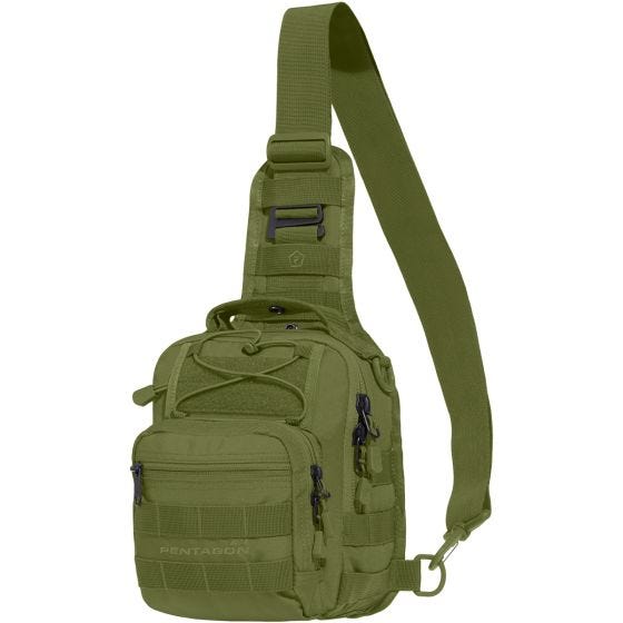 Pentagon marsupio monospalla universale UCB 2.0 in verde oliva