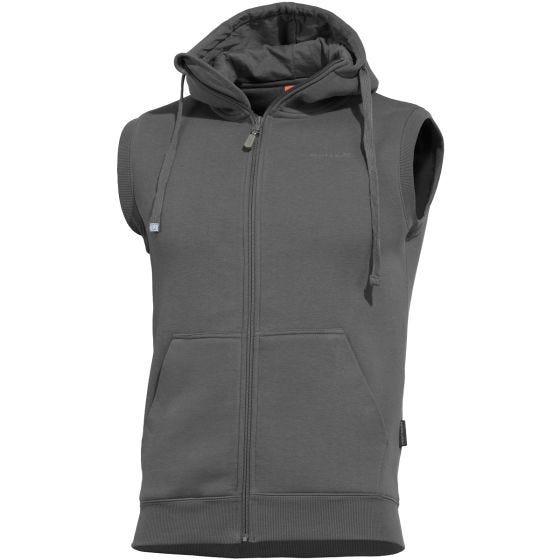 Pentagon smanicato in felpa Thepsis in Wolf Grey