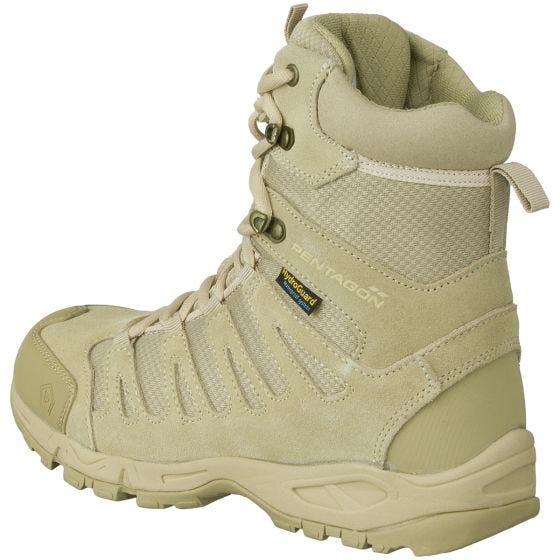 Pentagon scarpe da trekking Achilles 8" in Desert Tan