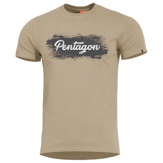 Pentagon T-Shirt Ageron Grunge in Khaki