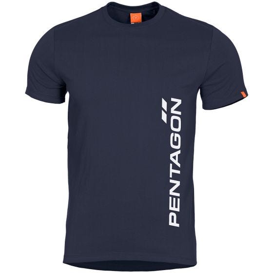 Pentagon T-shirt Ageron Pentagon Vertical in Midnight Blue