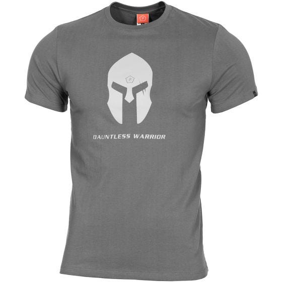 Pentagon T-shirt Ageron Spartan Helmet in Wolf Grey