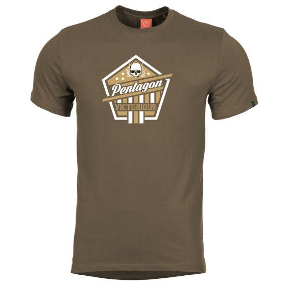 Pentagon T-shirt Ageron Victorious in Terra Brown