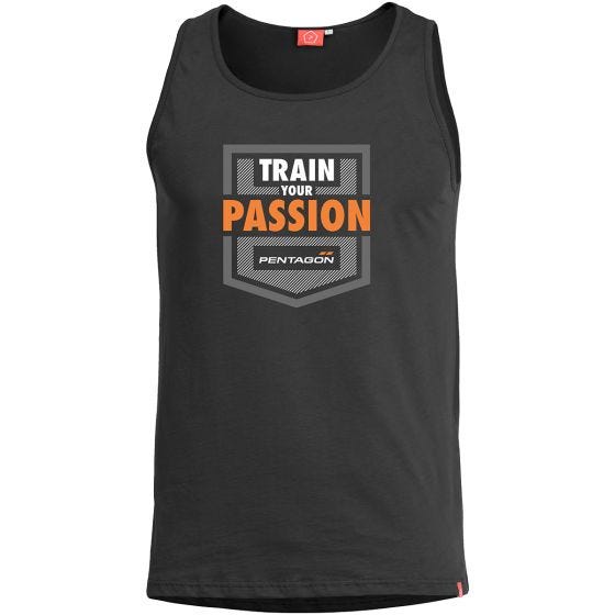 Pentagon canotta Astir Train Your Passion in nero