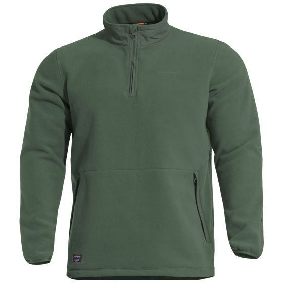 Pentagon felpa in pile Kedros in Camo Green