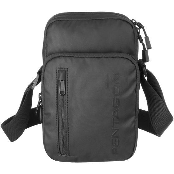 Pentagon borsa messenger Kleos in Stealth Black