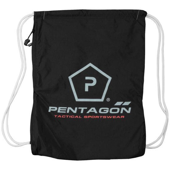 Pentagon sacca sportiva Moho con logo in nero
