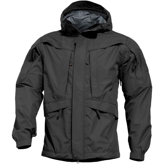 Pentagon giacca da pioggia Monsoon 2.0 in nero