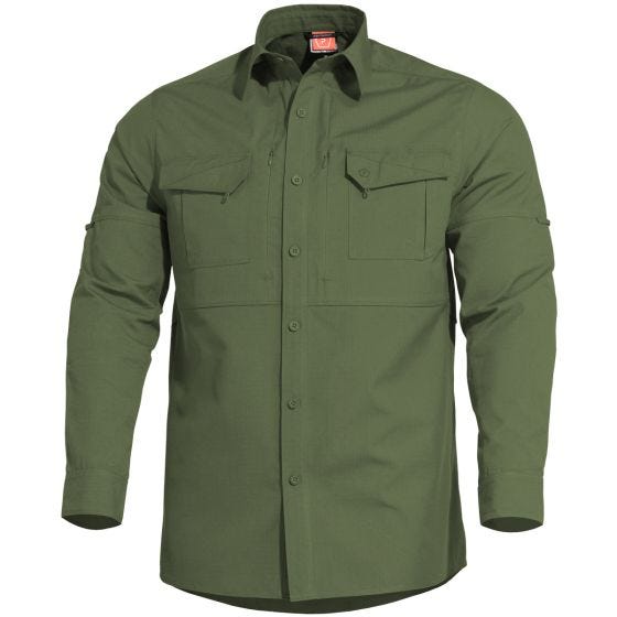 Pentagon camicia tattica Plato in Camo Green