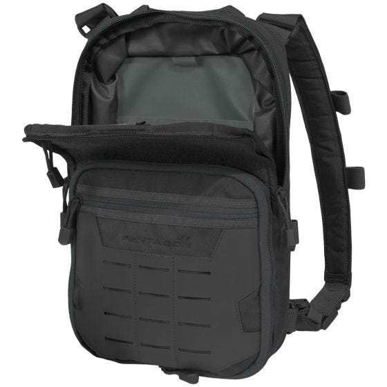 Pentagon Quick Bag in nero