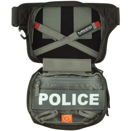Pentagon astuccio Concealment da corsa in nero