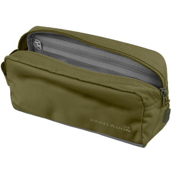Pentagon astuccio da viaggio Raw in verde oliva