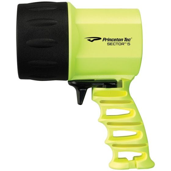 Princeton Tec torcia manuale Sector 5 in giallo neon