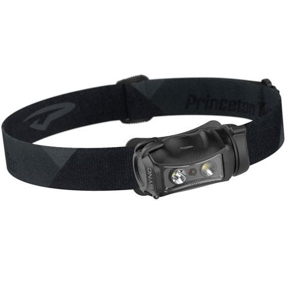Princeton Tec torcia da testa Sync LED con struttura in nero/grigio scuro
