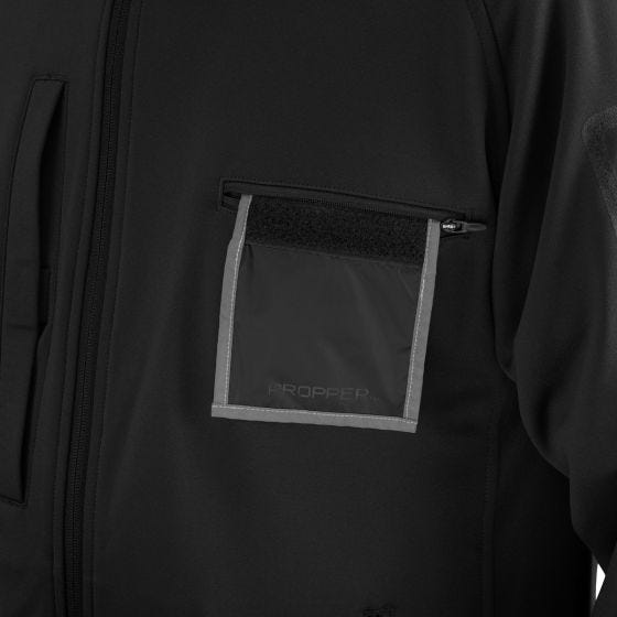 Propper felpa con cappuccio 314 in nero