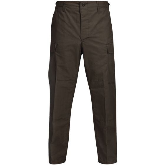 Propper pantaloni BDU con patta a bottoni in policotone Ripstop in Sheriff's Brown