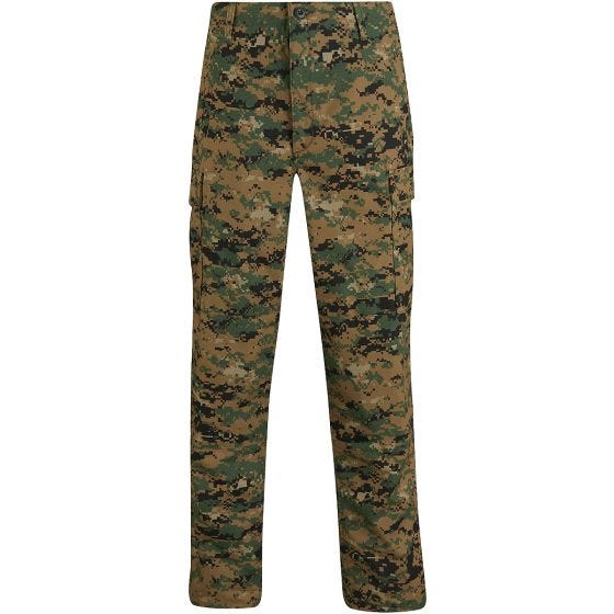 Propper pantaloni Uniform BDU in policotone ripstop in Digital Woodland