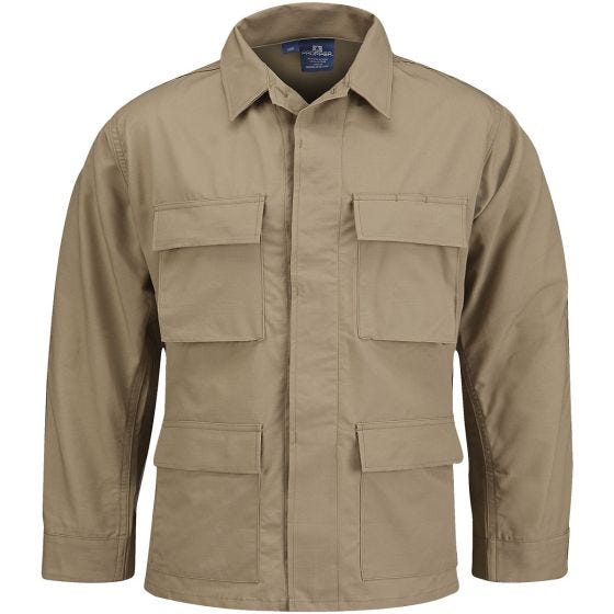 Propper giacca BDU Uniform in policotone RipStop cachi