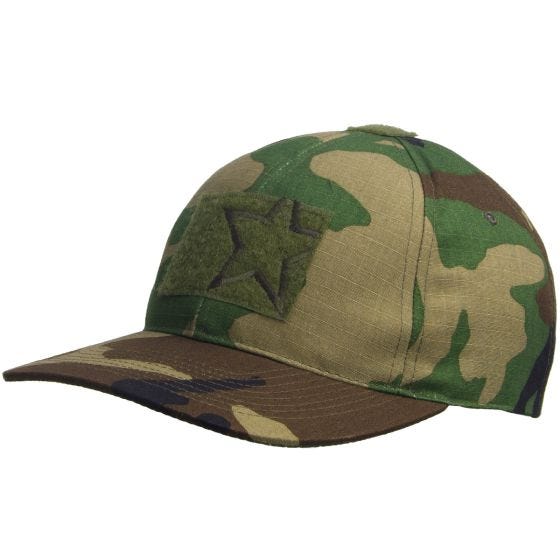 Propper cappellino da baseball a 6 pannelli in Woodland