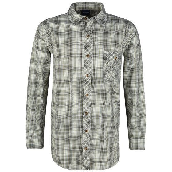 Propper camicia a maniche lunghe con chiusura a bottoni Covert in Loden Green Plaid