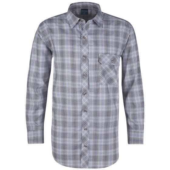 Propper camicia a maniche lunghe con chiusura a bottoni Covert in Ocean Blue Plaid