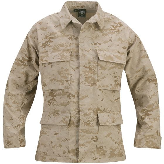 Propper giacca BDU Uniform in policotone Ripstop in Digital Desert