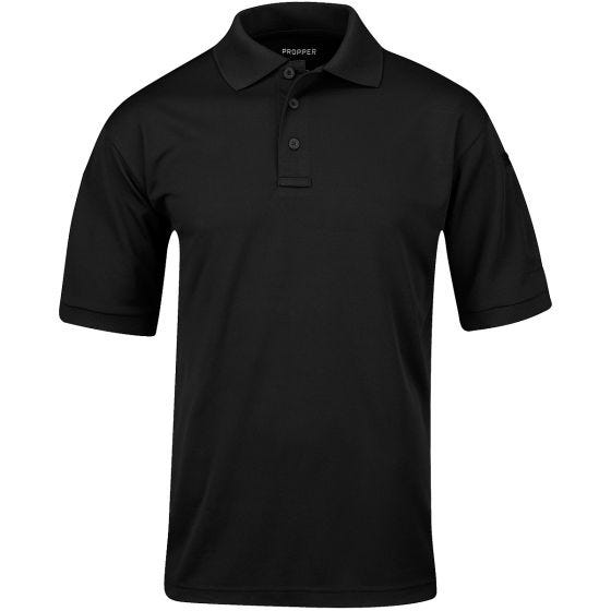 Propper Polo Uniform da uomo a mezza manica in nero