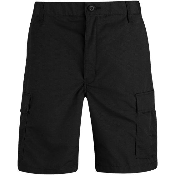 Propper pantaloni corti BDU in policotone Ripstop in nero