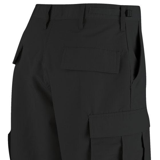 Propper pantaloni corti BDU in policotone Ripstop in nero
