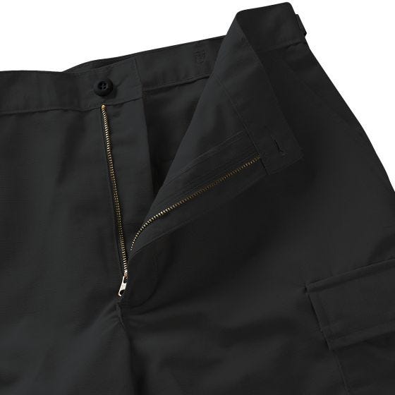 Propper pantaloni corti BDU in policotone Ripstop in nero