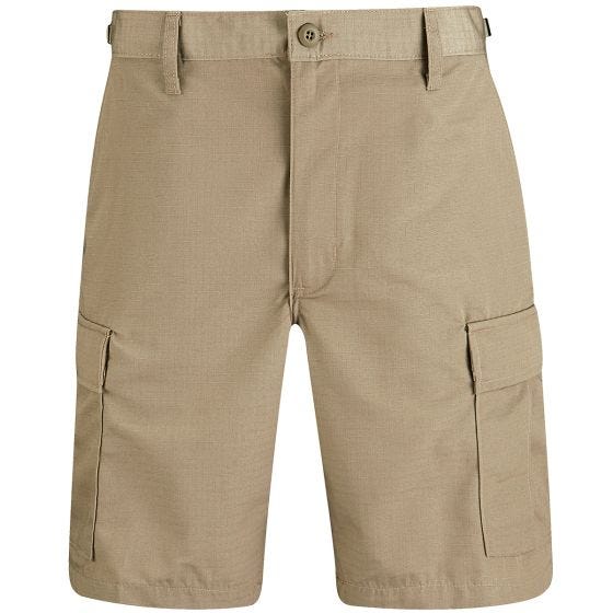 Propper pantaloni corti BDU in policotone Ripstop in cachi