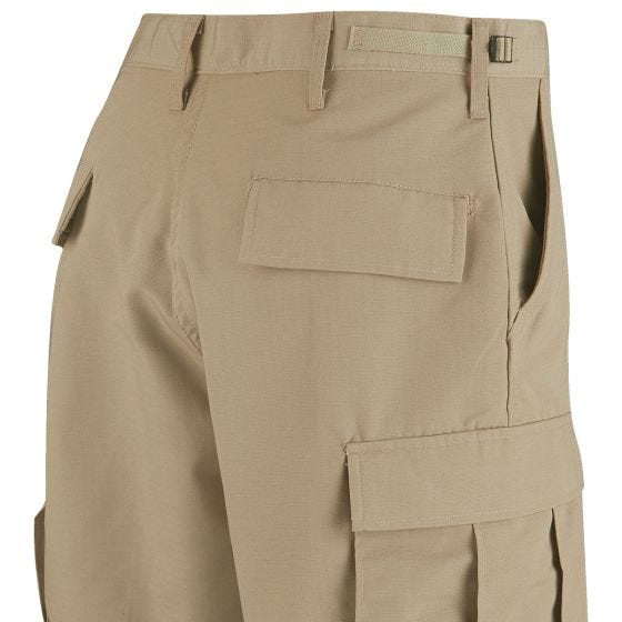 Propper pantaloni corti BDU in policotone Ripstop in cachi