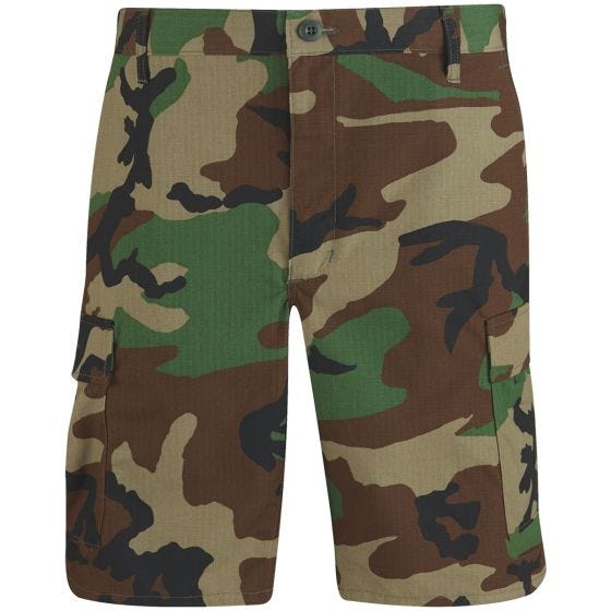 Propper pantaloni corti BDU in cotone in Woodland