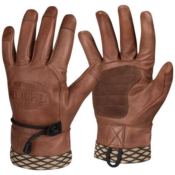 Helikon guanti Woodcrafter in U.S. Brown