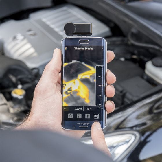 Seek Thermal rilevatore termico compatto Android in nero