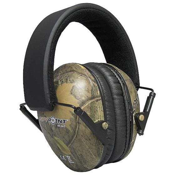SpyPoint paraorecchie EM-24 in Camo