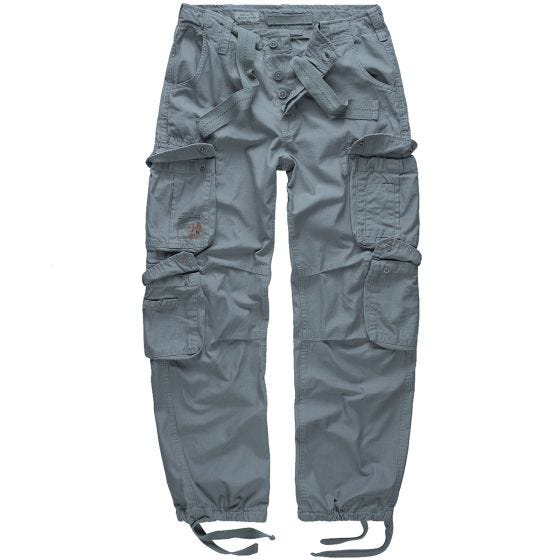 Surplus pantaloni vintage Airborne in grigio